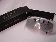 DIFF Eyewear LUKA White Wrap Sunglasses - NEW!