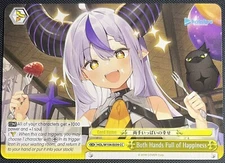La+ Darkness, Hands Full of Happiness Weiss Schwarz Hololive HOL/W104-E039