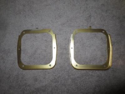 1970 - 74 E-Body Cuda Barracuda Challenger 3 Speaker Dash Speaker Grill Brackets