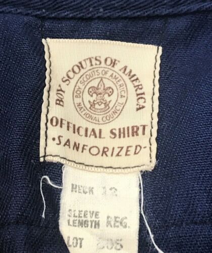 Camisa de los Boy Scouts de los Cub Scouts de los Años 70 con parches Massillon Ohio paquete de 5 BSA - Imagen 8 de 10