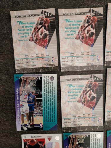 Scotty Pippen Basketball Karten Lot - Bild 7 von 10