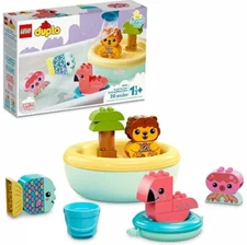 LEGO DUPLO Bath Time Fun: Floating Animal Island Toy 10966 - New