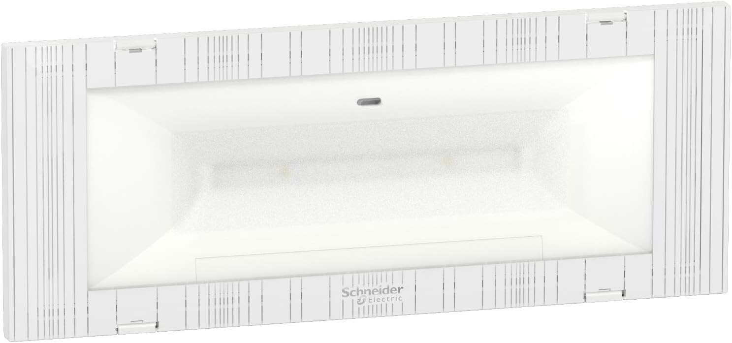 Lampada d Emergenza 12 LED Parete Incasso ip65 Luce 4000k 240 Lumen ova38376slim