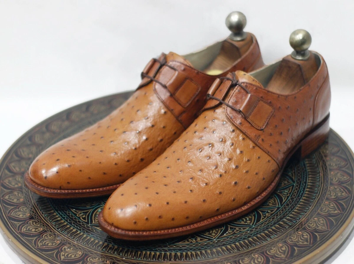 Crockett and jones ostrich best sale shoes