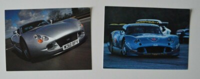 TVR CERBERA Speed 12 1990s dealer official postcards - English