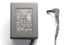 1 PC - CES AC-DC ADAPTER 12VDC-200mA 2.5mm DC PLUG   CENTER  ZSPN4064A