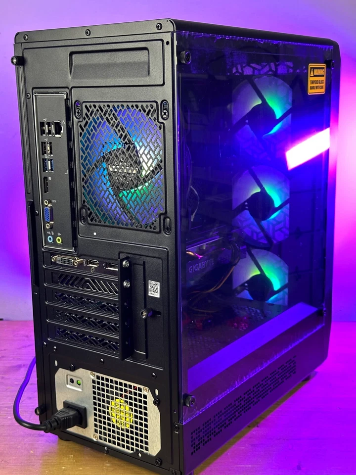 Custom Desktop Gaming PC intel Core i7 16gb 1Tb + SSD - Nvidia RTX 3060 12GB - Image 2 of 4