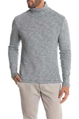 Robert Barakett Mens Sweater Gray Size Large L Elias Funnel Neck $125 #017 | eBay