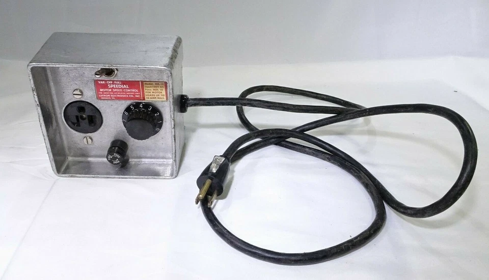 Lutron Electronics Speedial Motor Speed Control Model MK-10 CA - Image 2 of 4