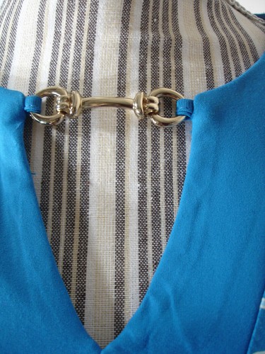 CHARTER CLUB WOMEN'S TOP, 3/4 SLEEVES BLOUSE , NYLON SPANDEX SIZE: P.P. - Picture 8 of 8
