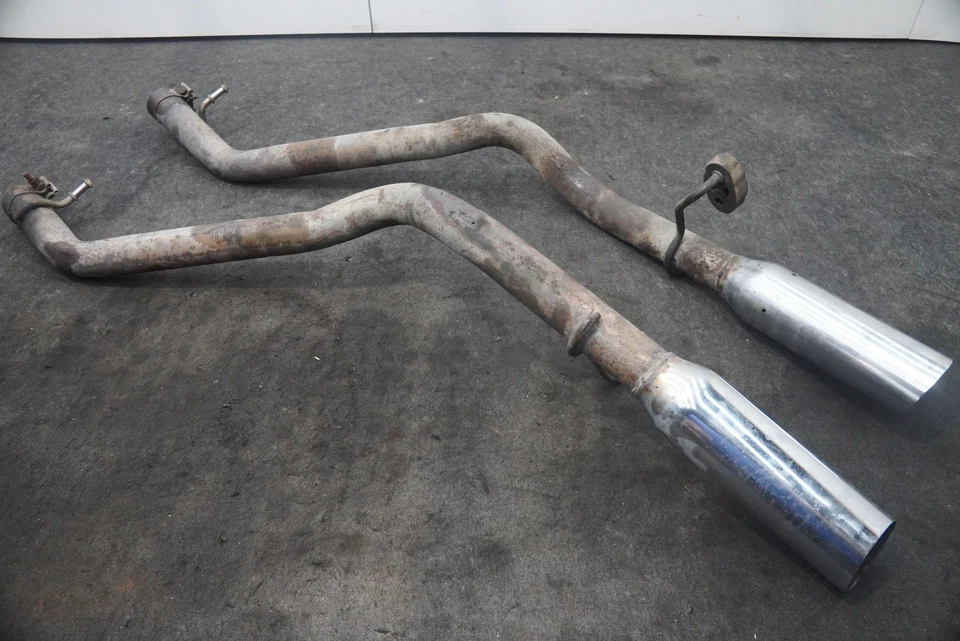 Set 2 Rear Exhaust Muffler Tail Pipe 4786487AI Chrysler Plymouth Prowler 1997-02 - Image 3 of 4