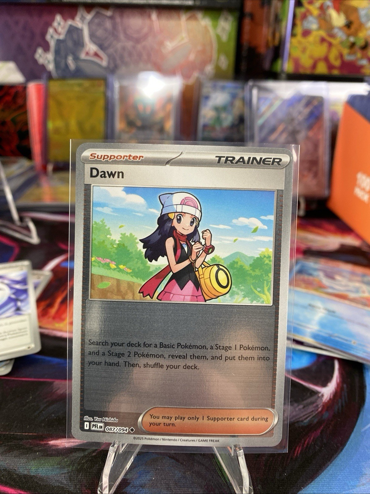 Pokémon TCG Mega Evolution Phantasmal Flames Dawn 087/094 Reverse Holo NM