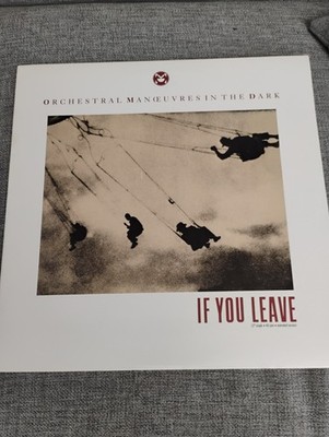 Orchestral Manoeuvres In The Dark If You Leave/La Femme Accident 1986 Vinyl 12''