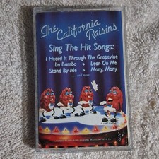 The California Raisins Sing The Hit Songs Cassette 1987 Priority Pop Rock Album