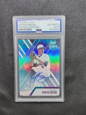 2017 Elite Extra Edition Hunter Greene RC On-Card Auto /10 PSA Authenticated