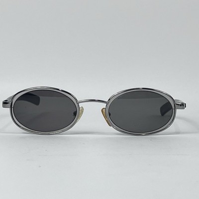 Genuine Gucci Men's Sunglasses GG 1614/S Black Silver Metal Y2K