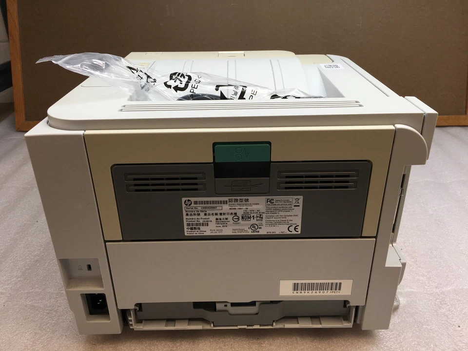 HP LaserJet P2035 CE461A Workgroup Monochrome Printer W/ 48K Pg Ct & Toner Incl. - Image 4 of 4