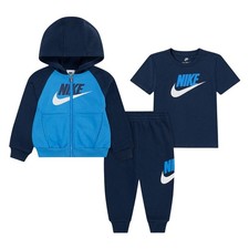 Nike Completo Tuta e T-shirt da Bambino Color Blocked Hbr Blu Codice 86N341-U90