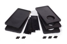 Prevue 484 ACCESSORY SET Pet Accessory Set Cage Black