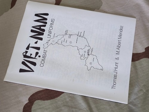 RARE Vietnam Combat Uniforms Monograph 1980 Ltd Numbered Signed READ DESCRIPTION
