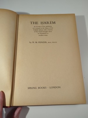 The Harem N.M. Penzer, Topkapi Palace Grand Seraglio, History, Ottoman Empire