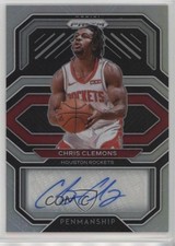 2020-21 Panini Prizm Penmanship Silver Prizm Chris Clemons #PE-CCL Auto n1u