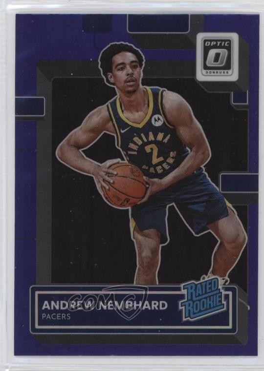 2022 Panini Donruss Optic Rated Purple Prizm Andrew Nembhard #230 Rookie RC 8h8