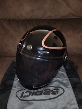 TORC T1 Newport Retro Full Face Motorcycle Fiberglass Helmet - DOT ECE 22.05