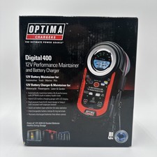 Optima Digital 400 12 Volt Performance Maintainer Battery Charger New In Box Optima Digital 400 12 Volt Performance Maintainer Battery Charger New In Box