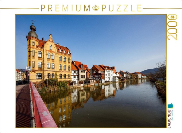 Calvendo Puzzle Stadtansicht Eschwege 2000 Teile Puzzle Quer | 2000 Teile Lege-G-image