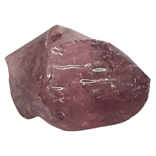 Pink Translucent Art Glass Cullet Glowing Manganese Slag Glass #5GL221 - Picture 3 of 8