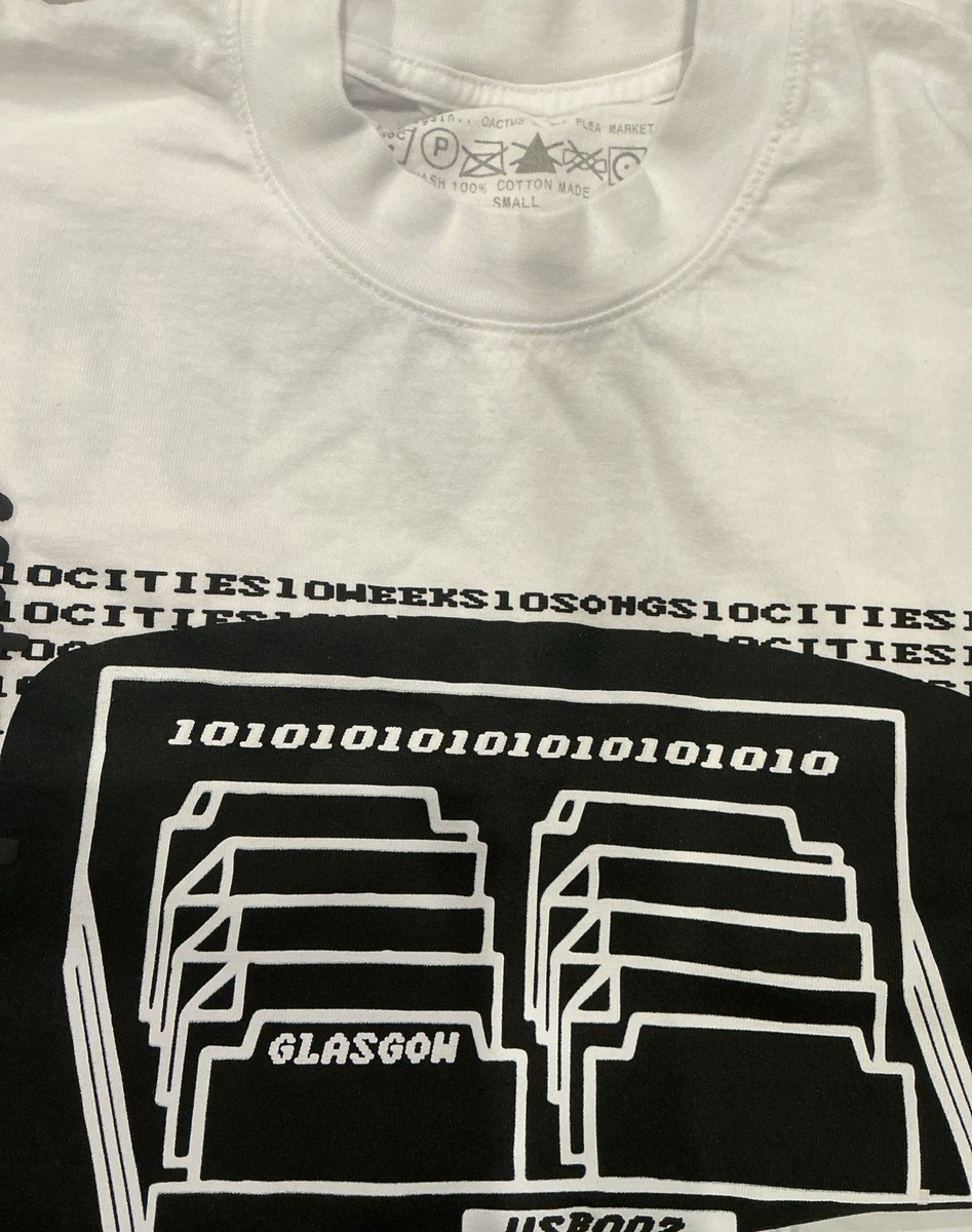 Fred Again.. USB002 Glasgow White CPFM T Shirt Tour Merch Oct 3