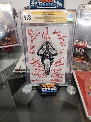 Journey Into FEAR #1 Facsimile Ghostface Homage Ltd 25 Spot Foil - Kyle Willis