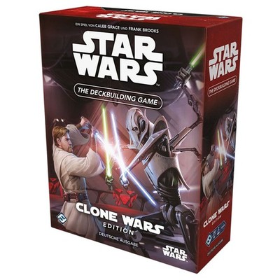 FFG Star Wars The Deckbuilding Game Clone Wars Edition (Deutsch) Kartenspiel