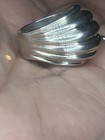 Vintage 925 Sterling Silver Ribbed Dome Ring Size 7 — photo 8