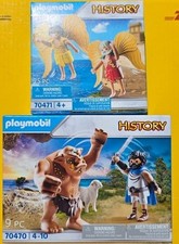 Playmobil History 70470 Odysseus + Polyphem griechische G&ouml;tter + 70471  NEU OVP