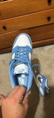 Nike Dunk Low UNC Blue White Sneakers Men's Athletic Basketball Low Top