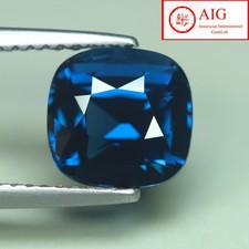 3.03 Cts AIG CERTIFIED 100  Natural Unheated COBALT Blue Spinel Srilanka
