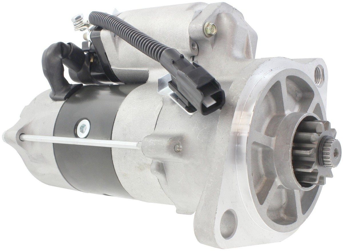 スターター2台、オルタネーター2台 28100-78126 24V New Starter for 24 Volt Hino Applications replaces 28100