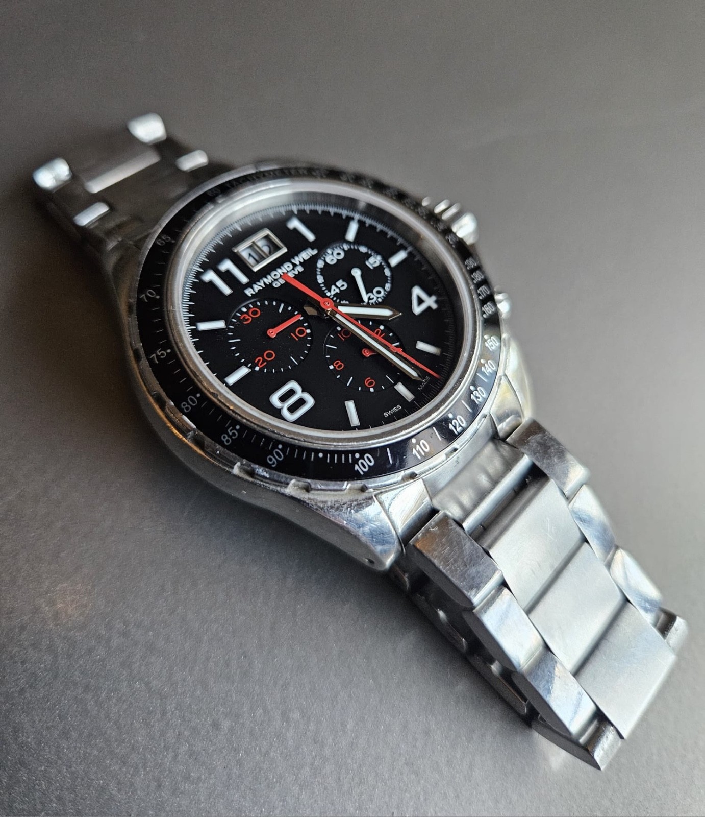 Raymond Weil Quartz Split-Second Chronograph Big … - image 1