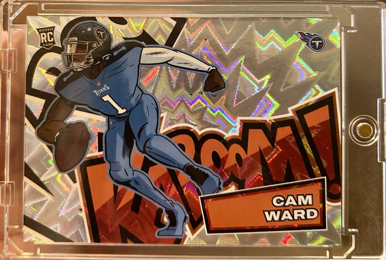 2025 Panini Absolute - Kaboom! Vertical Cameron Ward #31 (RC) 