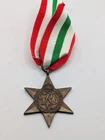 WW2 Campaign Medal - Italy Star. British Military World War 2. + Ribbon