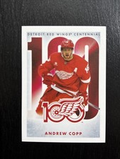 2025-26 Topps NHL Stickers Detroit Red Wings Centennial Andrew Copp #748
