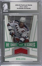 2002-03 ITG Parkhurst 10/20 Brian Leetch #HSHS-28 HOF 0c3