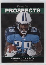 2008 SP Rookie Edition Premier Prospects Chris Johnson #259 0q3