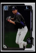 2015 Bowman Chrome Prospects #BCP12 Emerson Jimenez
