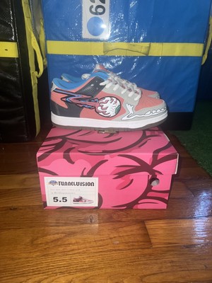 Custom Dunk  tunnel Visions  By Hiddengemsmarket size 5.5