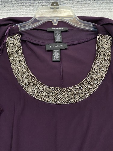 Mother Of Bride R&M RICHARDS Dress Womens 10 Evening Occasion Formal With Jacket - Picture 3 of 16
