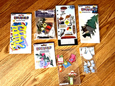 Lot of 7 Assorted Packs Of Scrapbooking Embellishments