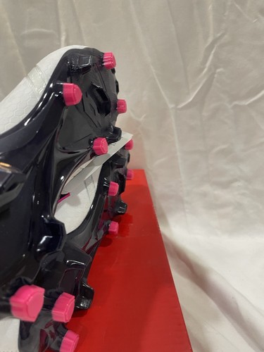 Lotto Maestro 700 IV FG Jr Size 2 White Pink Lace Up Girl's Soccer Cleats New - Picture 5 of 6
